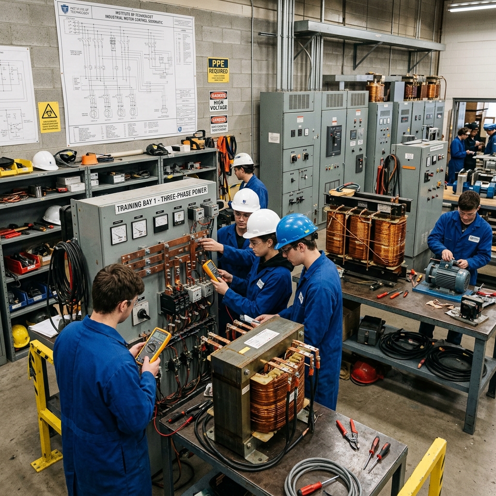 Electrician Practical Lab Testing Panel